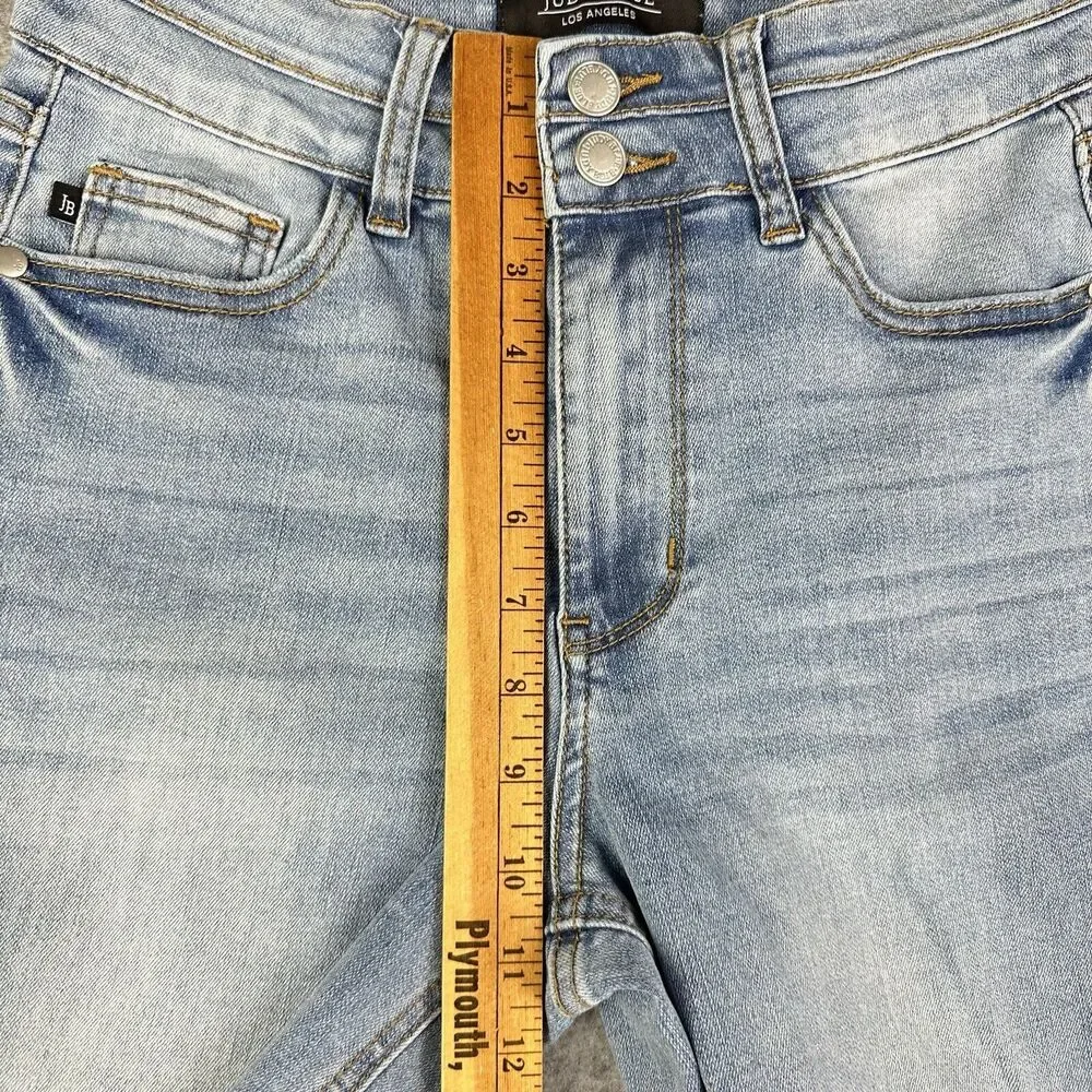 Judy Blue Light Blue Flare & Wide Leg Jeans - Picture 10 of 14